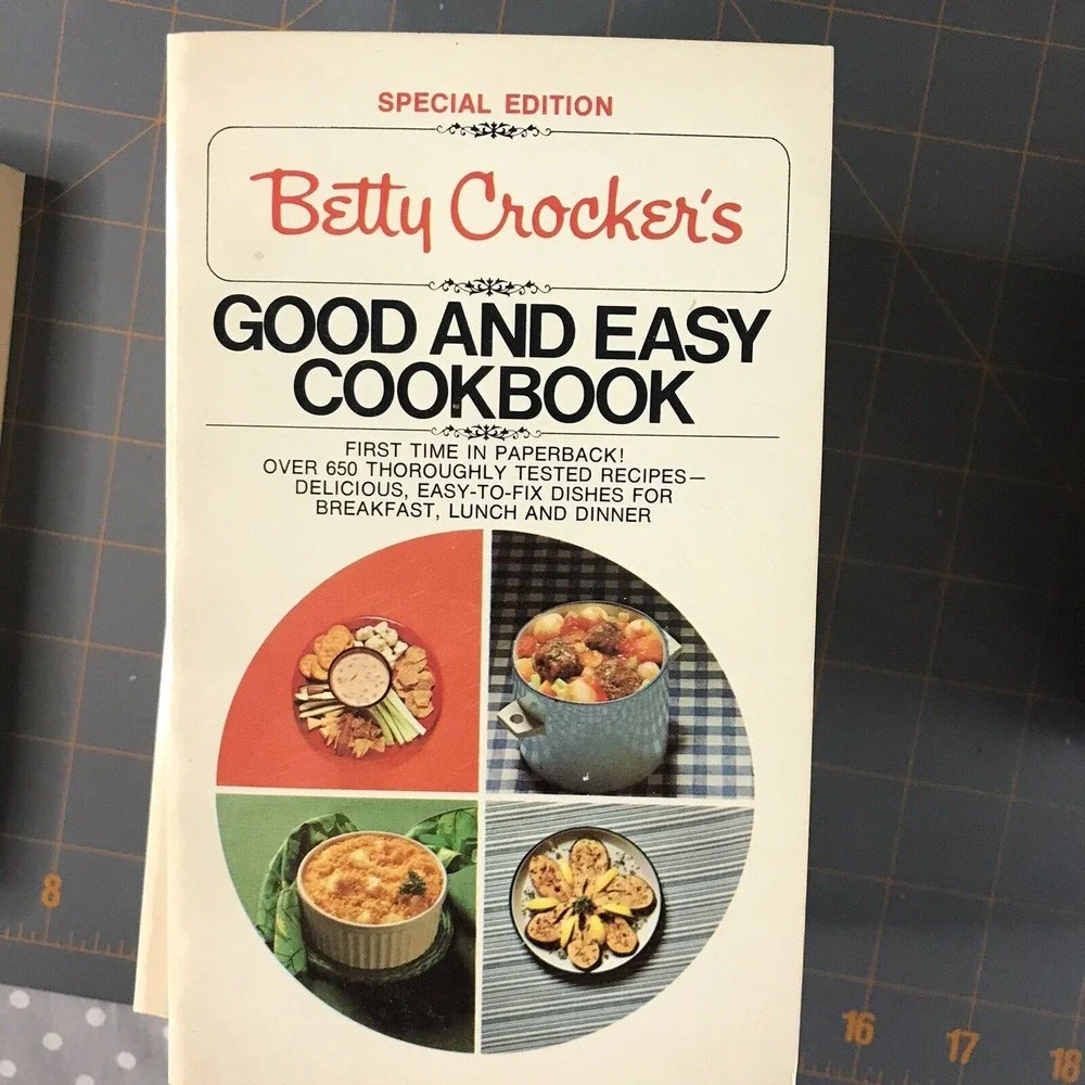 Vintage Betty Crocker 5 Cook Book Set Special Edition Recipes‎ 1970s